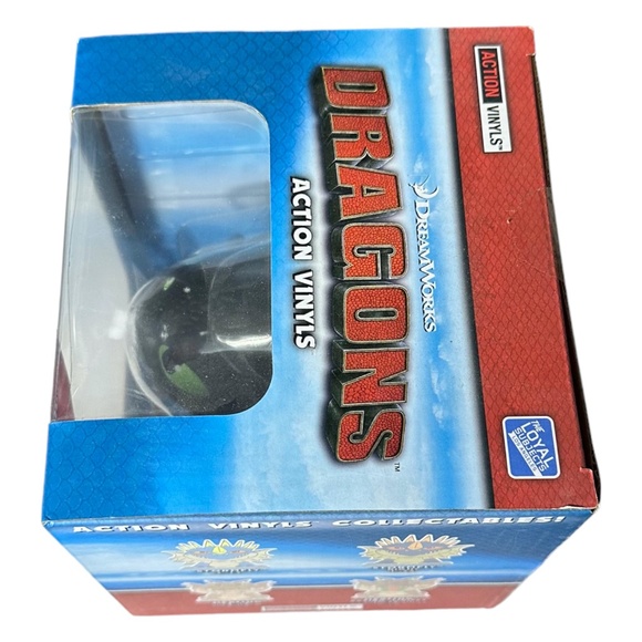 The Loyal Subjects How to Train Your Dragon Toothless Action Vinyl - Picture 4 of 6